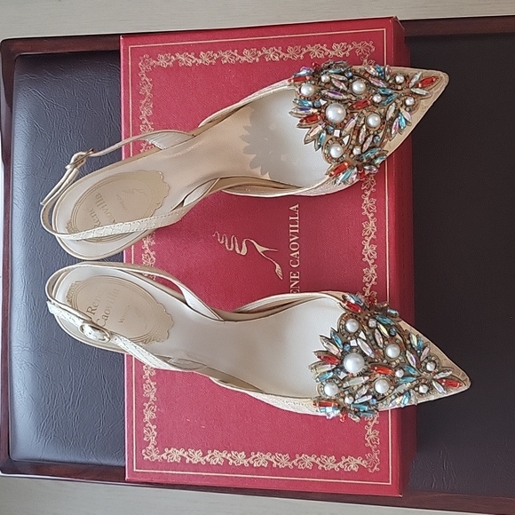 Rene Caovilla slingback sandals - Picture 4 of 5